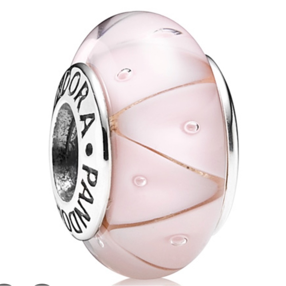 Pandora Rose Murano Looking Glass Charm